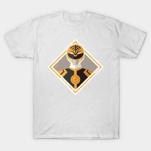 White Tiger Ranger T-Shirt by nei1b